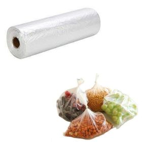 Pack of 2000 Utility Bags on Rolls 18 x 24. Ultra Thin Design Flat Bags 18x24. Thickness 0.6 mil. Plastic Bag Rolls for Storing and Transporting.